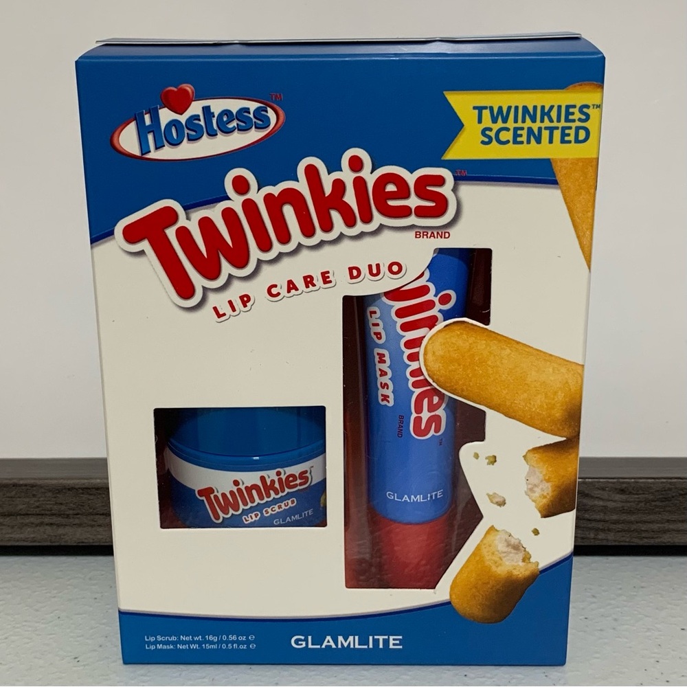 Hostess x Glamlite Twinkies Lip Care Duo-New